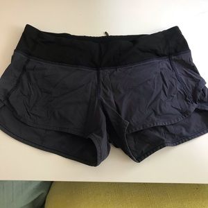 lulu lemon navy shorts